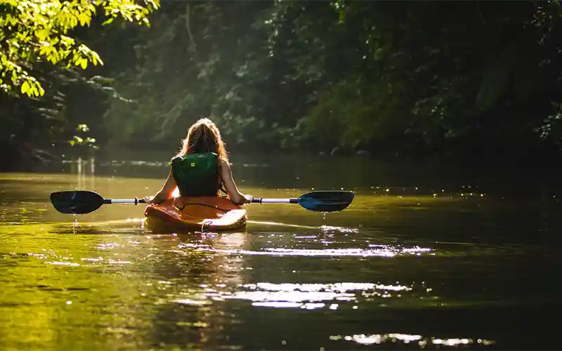 balade canoe Gard